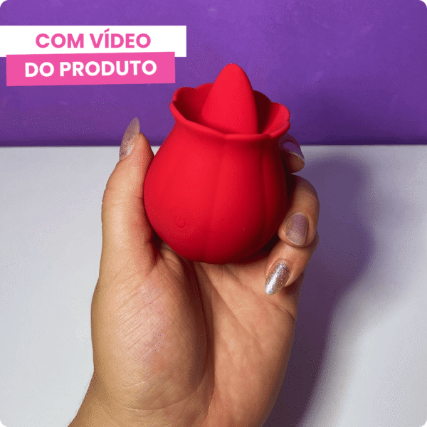 [PRODUTO TESTE 1] Vibrador com Estimulador de Clitóris em Formato de Língua - Imagem 2