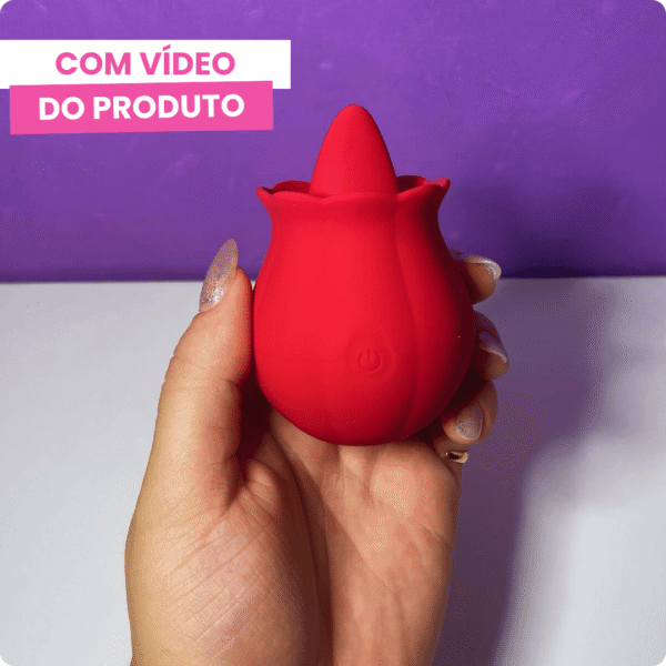 [PRODUTO TESTE 1] Vibrador com Estimulador de Clitóris em Formato de Língua - Imagem 4